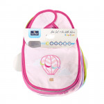 Η φωτογραφία δείχνει Lorelli σετ 7 τεμ σαλιάρες πετσετέ και χαρούμενα κεντημένα σχέδια.