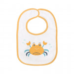 Lorelli σετ 7 τεμ σαλιάρες πετσετέ και χαρούμενα κεντημένα σχέδια.