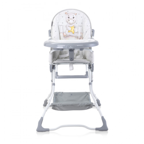 LORELLI ΚΑΘΙΣΜΑ ΦΑΓΗΤΟΥ HIGH CHAIR BONBON NOBLE GREY HIPPO 10100312320