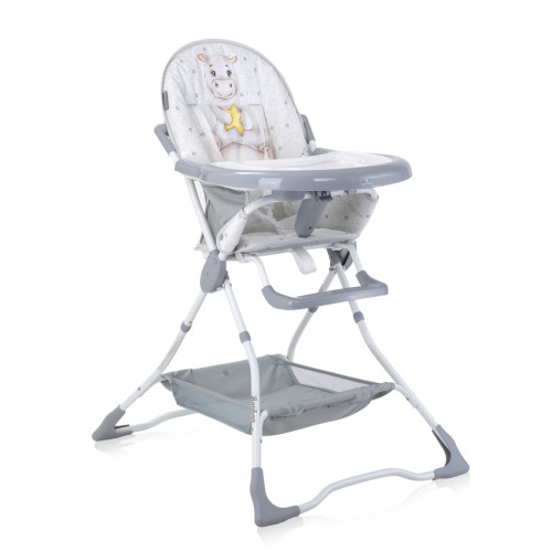 LORELLI ΚΑΘΙΣΜΑ ΦΑΓΗΤΟΥ HIGH CHAIR BONBON NOBLE GREY HIPPO 10100312320