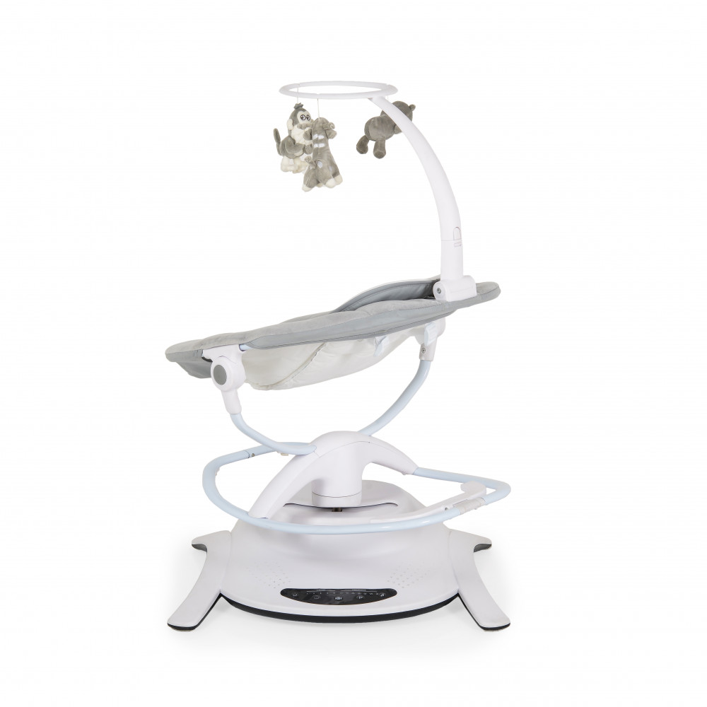 Η φωτογραφία δείχνει Η βρεφική κούνια La Scala είναι ένα πολυλειτουργικό προϊόν.