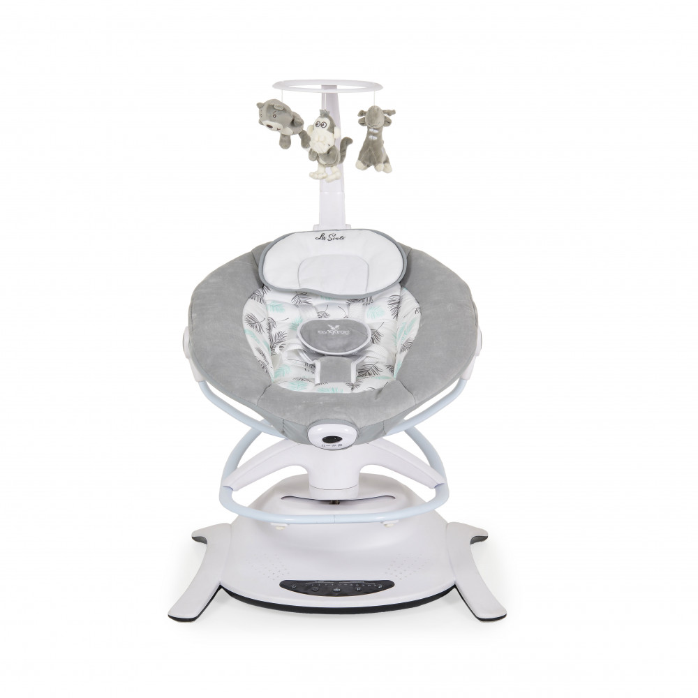 Η φωτογραφία δείχνει Η βρεφική κούνια La Scala είναι ένα πολυλειτουργικό προϊόν.