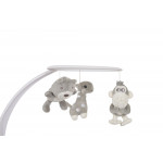 Η φωτογραφία δείχνει Η βρεφική κούνια La Scala είναι ένα πολυλειτουργικό προϊόν.