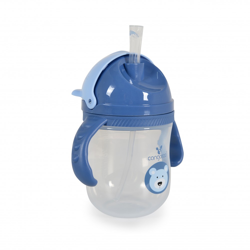 CANGAROO C0586 ΒΡΕΦΙΚΟ ΕΚΠΑΙΔΕΥΤΙΚΟ ΚΥΠΕΛΛΟ 240ML BERRY BLUE 3800146269555