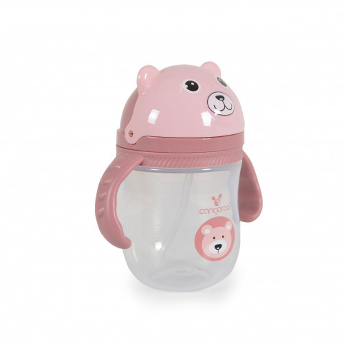 CANGAROO C0586 ΒΡΕΦΙΚΟ ΕΚΠΑΙΔΕΥΤΙΚΟ ΚΥΠΕΛΛΟ 240ML BERRY PINK 3800146269548