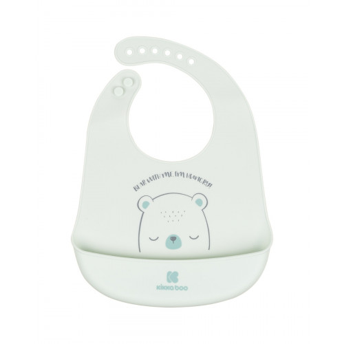 KIKKA BOO ΣΑΛΙΑΡΑ ΣΙΛΙΚΟΝΗΣ BEAR WITH ME MINT 31303030043