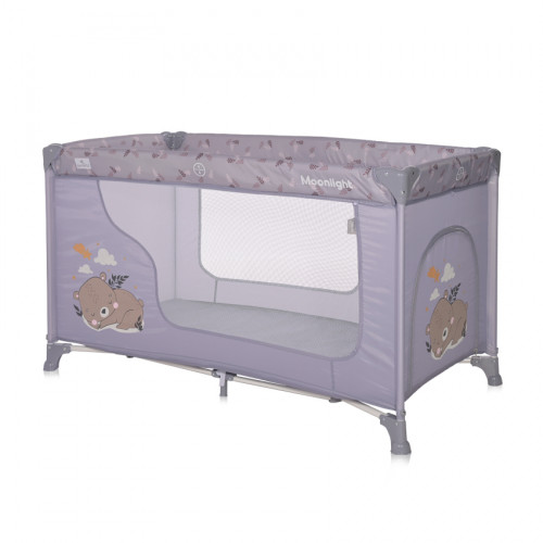 LORELLI ΠΑΡΚΟΚΡΕΒΑΤΟ MOONLIGHT 1 ΕΠΙΠΕΔΟΥ GREY DREAM 10080392365