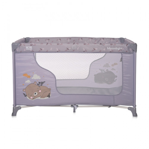 LORELLI ΠΑΡΚΟΚΡΕΒΑΤΟ MOONLIGHT 1 ΕΠΙΠΕΔΟΥ GREY DREAM 10080392365