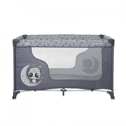 LORELLI ΠΑΡΚΟΚΡΕΒΑΤΟ MOONLIGHT 1 ΕΠΙΠΕΔΟΥ COOL GREY PANDAS 10080392362