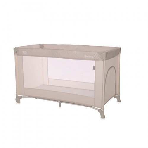 LORELLI ΠΑΡΚΟΚΡΕΒΑΤΟ 1 ΕΠΙΠΕΔΟΥ TORINO 1 LAYER FOG STRIPED ELEMENTS 10080452212
