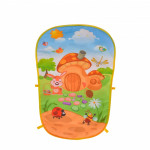 Είναι ένα γυμναστήριο με 3 θέσεις παιχνιδιού - στην πλάτη, στην κοιλιά και σε καθιστή θέση.