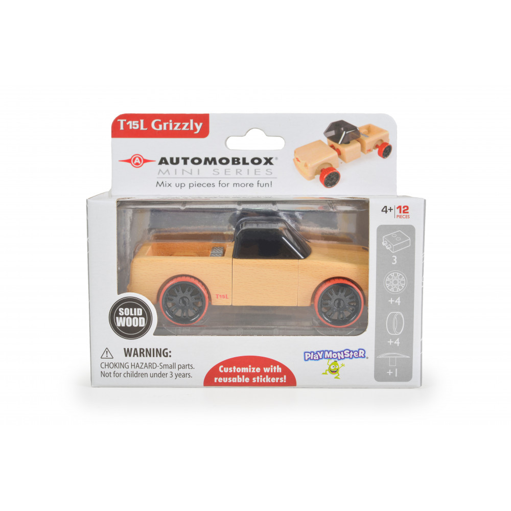 Η φωτογραφία δείχνει Mini T15L Grizzly 55134Το Automoblox προσφέρει μια σειρά οχημάτων υψηλής ποιότητας που μπορούν να προσφέρουν ευφάνταστο παιχνίδι, δημιουργικότητα και συλλεκτικότητα.