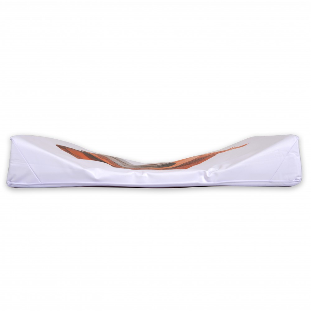 Η φωτογραφία δείχνει Μαλακή αλλαξιέρα κατασκευασμένη από απολύτως ασφαλή υλικά - PVC και πολυουρεθάνη.