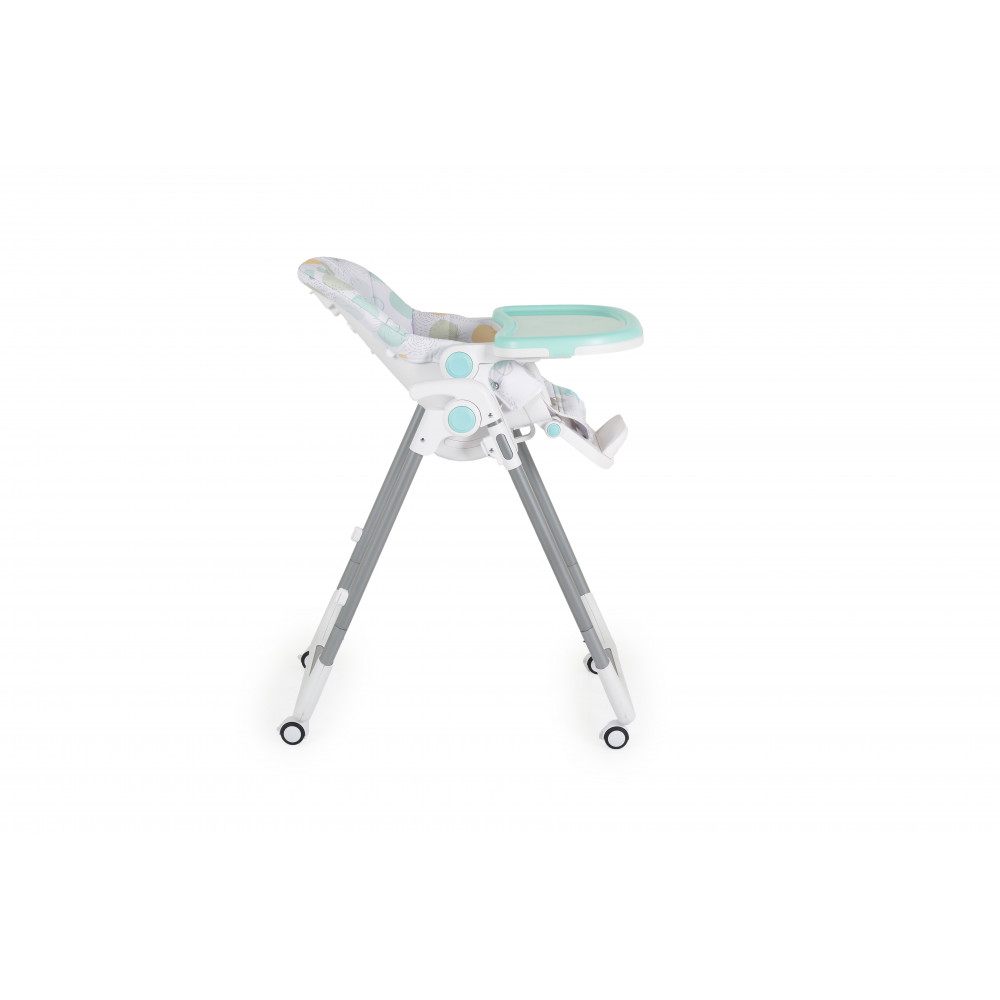 Η φωτογραφία δείχνει Πολυλειτουργική καρέκλα φαγητού της εταιρείας Moni (Cangaroo) κατάλληλη για χρήση σε παιδιά με μέγιστο βάρος τα 15 κιλάΔιαθέτει 6 επίπεδα ρύθμισης ύψους5 θέσεις ρύθμισης της πλάτης3 ρυθμίσεις υποποδίου 3 θέσεις δίσκου τροφοδοσίας διπλής στρώσηςΣύστημα ασφαλείας 5 σημείων με ρυθμ