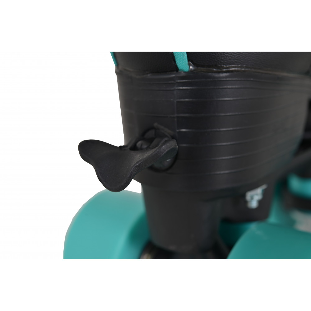 Η φωτογραφία δείχνει Ρυθμιζόμενα πατίνια roller της εταιρείας ByoxΤροχοί PU 54*32Ρουλεμάν άνθρακα ABEC-5.