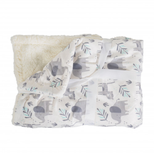 CANGAROO ΚΟΥΒΕΡΤΑ ΑΓΚΑΛΙΑΣ ΛΙΚΝΟΥ 75/105CM SHAGGY GREY 3800146269289