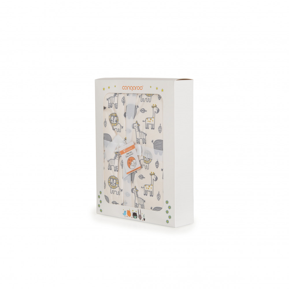 Βρεφική κουβέρτα αγκαλιάς-λίκνου κατασκευασμένη απο πολυεστερικό ύφασμα.