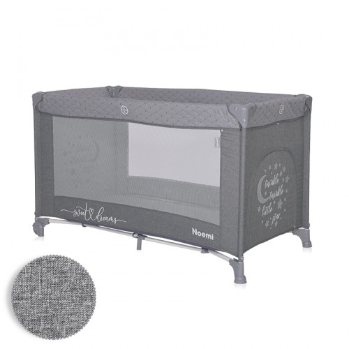 ΠΑΡΚΟΚΡΕΒΑΤΟ LORELLI NOEMI 1 ΕΠΙΠΕΔΟΥ COOL GREY STAR 10080542216