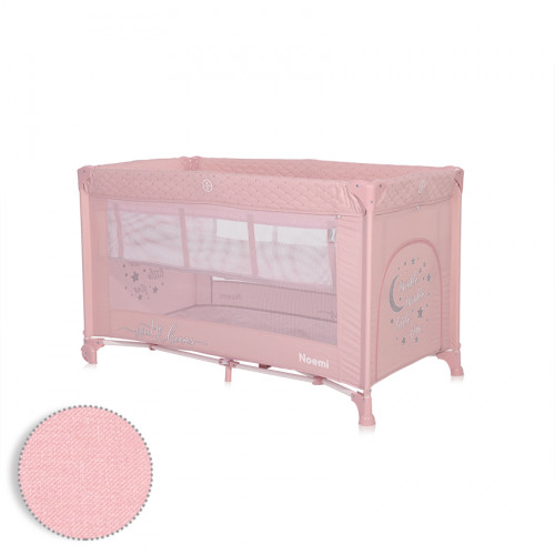 ΠΑΡΚΟΚΡΕΒΑΤΟ LORELLI NOEMI 2 ΕΠΙΠΕΔΩΝ ICEBERG MELLOW ROSE STAR 10080552219