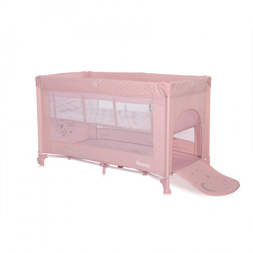 ΠΑΡΚΟΚΡΕΒΑΤΟ LORELLI NOEMI 2 ΕΠΙΠΕΔΩΝ ICEBERG MELLOW ROSE STAR 10080552219