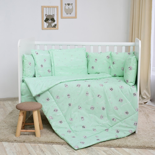 ΣΕΤ ΠΡΟΙΚΑΣ ΚΟΥΝΙΑΣ 4 ΤΕΜ LILY LORELLI 60/120CM RANFORCE FRIENDS GREEN 20800146201