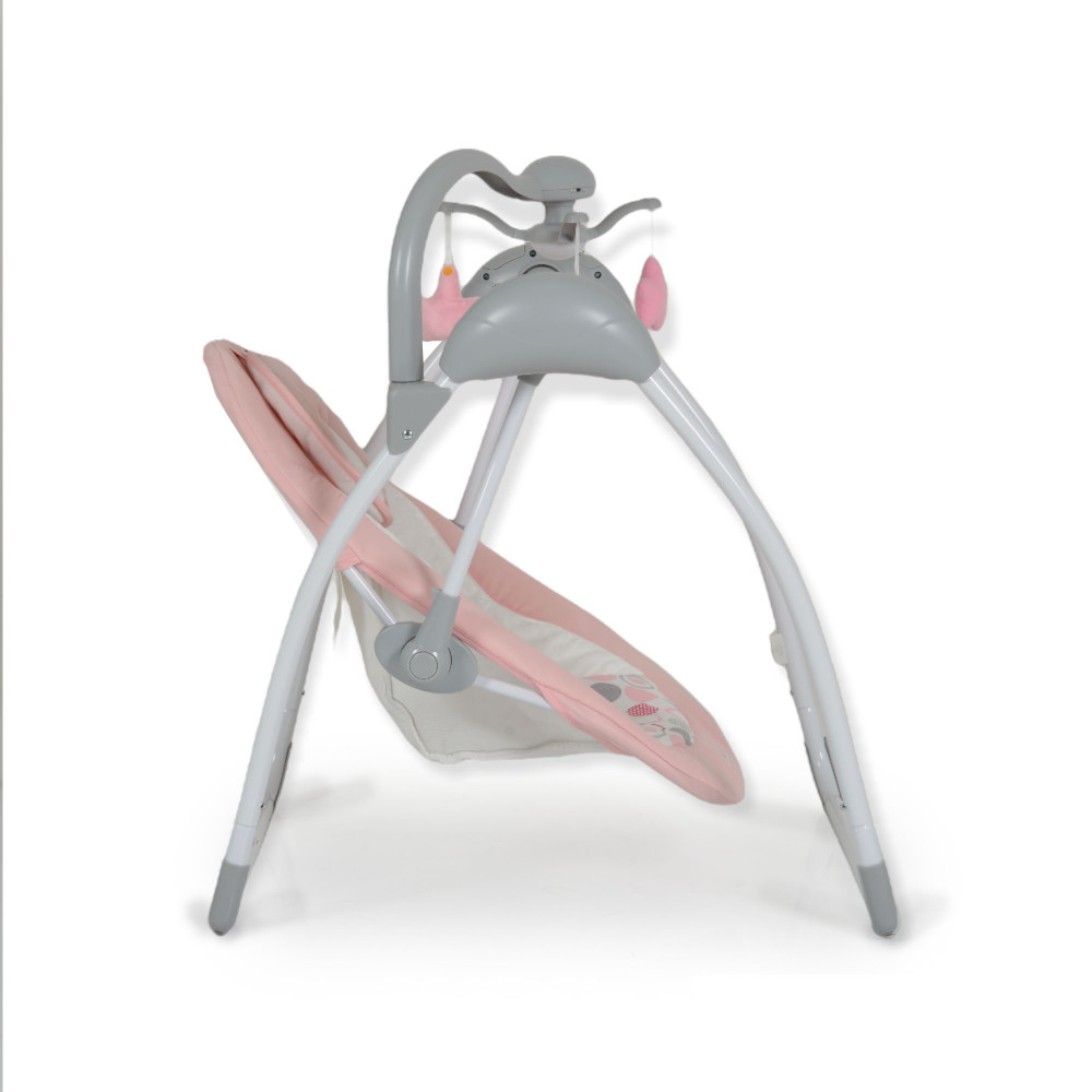 Η φωτογραφία δείχνει Βρεφική ηλεκτρική κούνια-ριλάξ κατάλληλο για παιδιά έως 6 μηνών και με μέγιστο βάρος τα 9 κιλά.