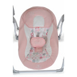 Η φωτογραφία δείχνει Βρεφική ηλεκτρική κούνια-ριλάξ κατάλληλο για παιδιά έως 6 μηνών και με μέγιστο βάρος τα 9 κιλά.