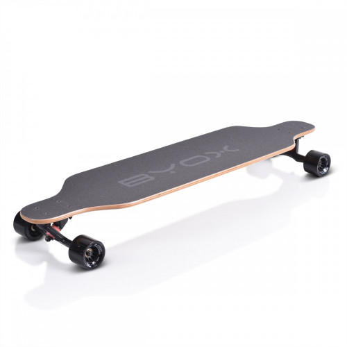 ΣΑΝΙΔΑ BYOX SKATEBOARD LONGBOARD DANCING STYLE ΜΠΕΖ-ΜΑΥΡΟ 3800146227340