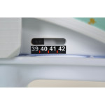 Η φωτογραφία δείχνει Ρυθμιζόμενα πατίνια-ρόλερ με γκλίτερ και διάφανους τροχούςΤροχοί PU 54*32 με γκλίτερΡουλεμάν άνθρακα ABEC-5.