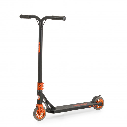 SCOOTER ΠΑΤΙΝΙ BYOX STUNT REBEL BLACK 3800146227746 - (ΔΩΡΟ AΞΙΑΣ €5 ΚΟΥΔΟΥΝΙ)