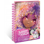 Nebulous Stars Small Creative Book-Magic Pattern Velvet (11026).