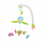 Η φωτογραφία δείχνει CANGAROO ΜΟΥΣΙΚΟ ΠΕΡΙΣΤΡΕΦΟΜΕΝΟΑυτό το προϊόν διεγείρει τις ακουστικές και οπτικές αντιλήψεις του παιδιού και επίσης συμβάλλει στον ευκολότερο και ήρεμο ύπνο του.