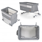 Η βρεφική κούνια Day`n`Night είναι κατάλληλη για μωρά από τη γέννηση έως την ηλικία του 1 έτους ή με βάρος έως 11 κιλά.