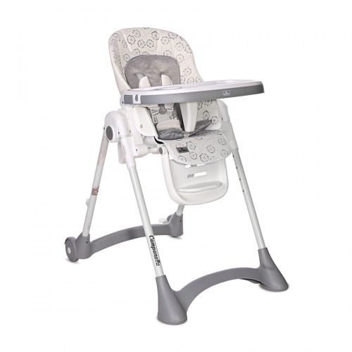ΠΤΥΣΣΟΜΕΝΟ ΚΑΡΕΚΛΑΚΙ ΦΑΓΗΤΟΥ LORELLI CAMPANELLA WHITE FLUFF 10100412323  - (ΔΩΡΟ AΞΙΑΣ €6 ΜΠΩΛ ΦΑΓΗΤΟΥ)