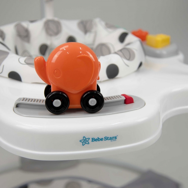 Η φωτογραφία δείχνει BEBE STARS ΤΡΑΜΠΟΛΙΝΟ PANDA - ELEPHANT 4107.