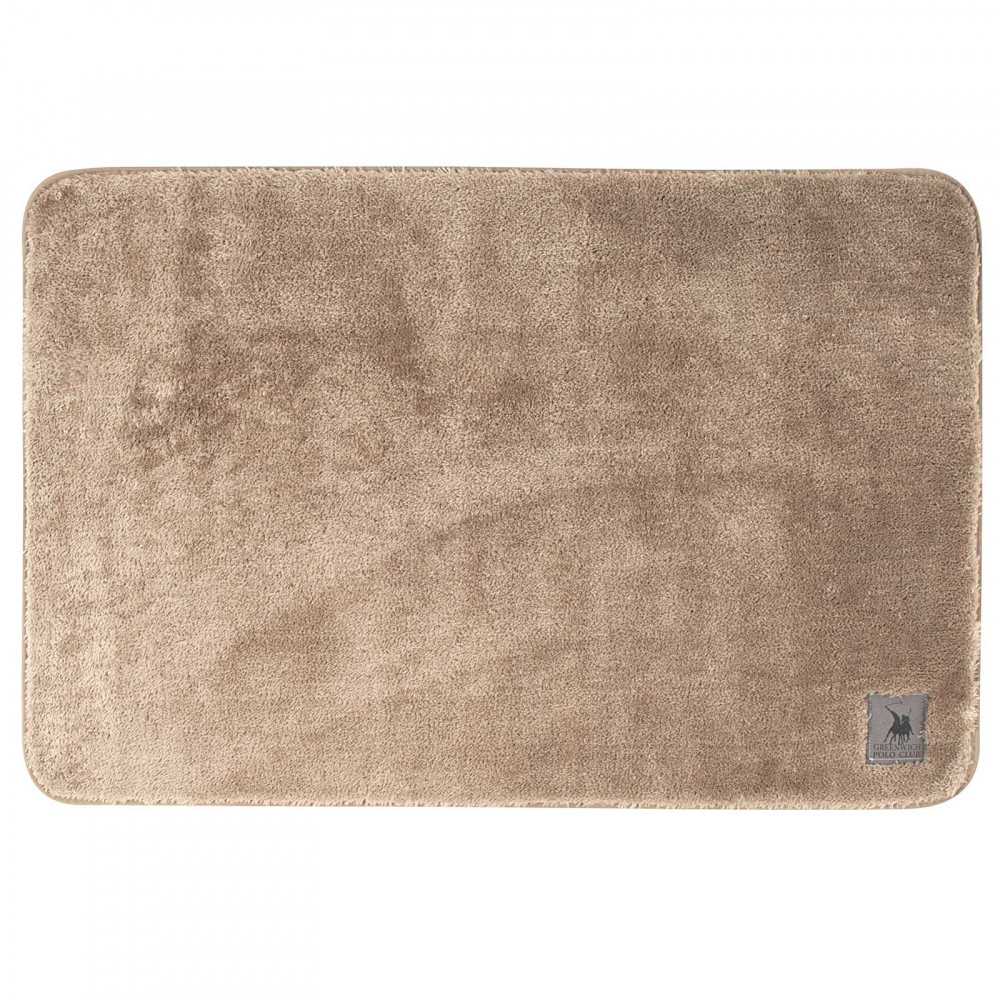 Η φωτογραφία δείχνει Ταπέτο μπάνιου Greenwich Polo Club της σειράς Essential, με αντιολησθητική επιφάνεια στο πίσω μέρος.