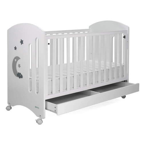 BEBE STARS ΚΡΕΒΑΤΙ AZURE WHITE 450-02