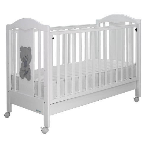 BEBE STARS ΚΡΕΒΑΤΙ POLAR WHITE 451-02