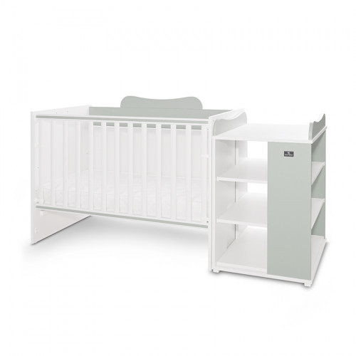 LORELLI ΚΟΥΝΙΑ ΜΕΤΑΤΡΕΠΟΜΕΝΗ ΣΕ ΚΡΕΒΑΤΙ - ΓΡΑΦΕΙΟ MULTI 190/72 WHITE/MILKY GREEN 10150570040A