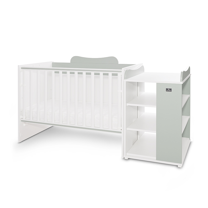 Κούνια μετατρεπόμενη σε κρεβάτι προεφηβικό και γραφείο της εταιρείας Lorelli.