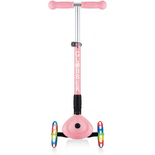 Globber Scooter Junior Foldable Fantasy Lights Flowers Pastel Pink (433-210) - (ΔΩΡΟ AΞΙΑΣ €5 ΚΟΥΔΟΥΝΙ)