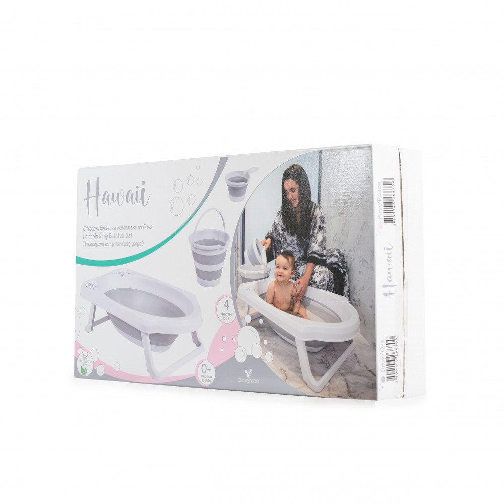 Σετ μπάνιου της εταιρείας CangarooΕίναι κατασκευασμένο απο αβλαβή και μη τοξικά υλικά.