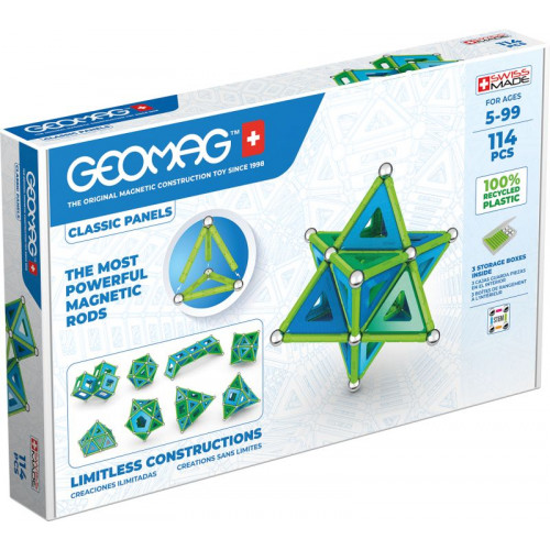 Geomag Σετ Classic Panels 114 - Green (473)