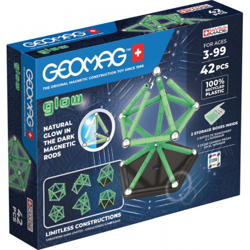 Geomag Σετ Glow 42-Green (PF.523.329.00)