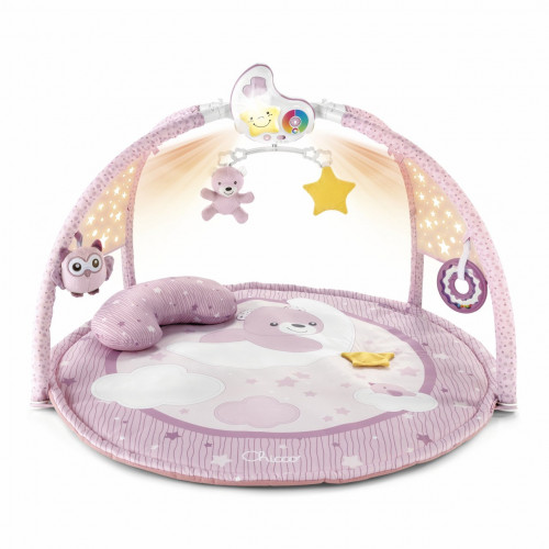 CHICCO ΓΥΜΝΑΣΤΗΡΙΟ ΧΑΡΟΥΜΕΝΑ ΧΡΩΜΑΤΑ ΡΟΖ  Y01-09866-10