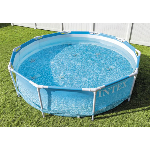 Intex Πισίνα Metal Frame beachside 305x76cm (28208NP)