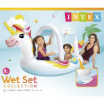 Intex Πισίνα Unicorn Spray 254x132x109 cm (58435NP)Ηλικία: 2+ ετών