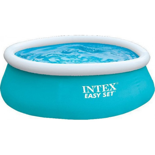 INTEX ΠΙΣΙΝΑ ΣΤΡΟΓΓΥΛΗ EASY SET 183Χ51CM ΜΠΛΕ 28101