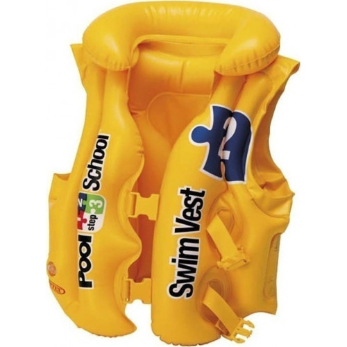 INTEX ΓΙΛΕΚΟ ΚΟΛΥΜΒΗΣΗΣ DELUXE SWIM VEST POOL ΚΙΤΡΙΝΟ 58660