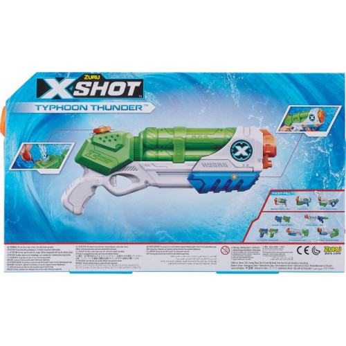 Zuru X-Shot Νεροπίστολο Typhoon Thunder Medium (01228)
